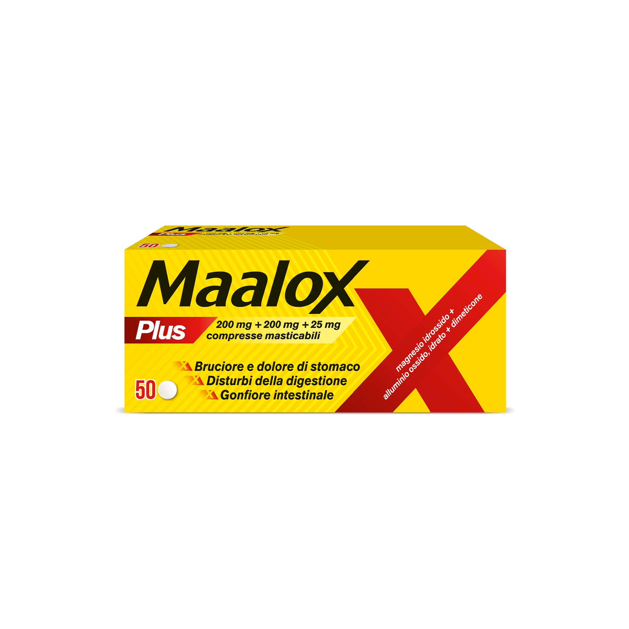 MAALOX PLUS*50CPR MAST - Metafarm