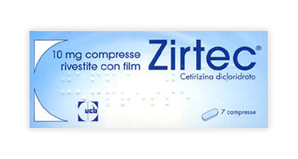 ZIRTEC*7CPR RIV 10MG - Metafarm