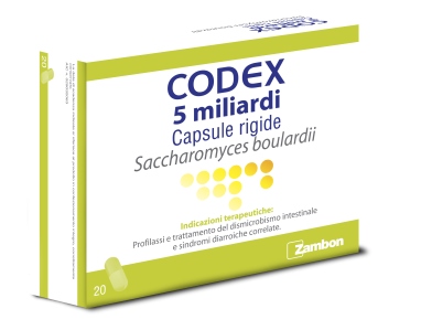 CODEX*20CPS 5MLD 250MG BLISTER - Metafarm