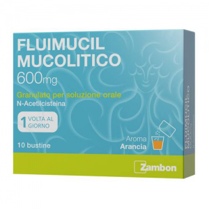 FLUIMUCIL MUCOL*OS 10BUST600MG - Metafarm