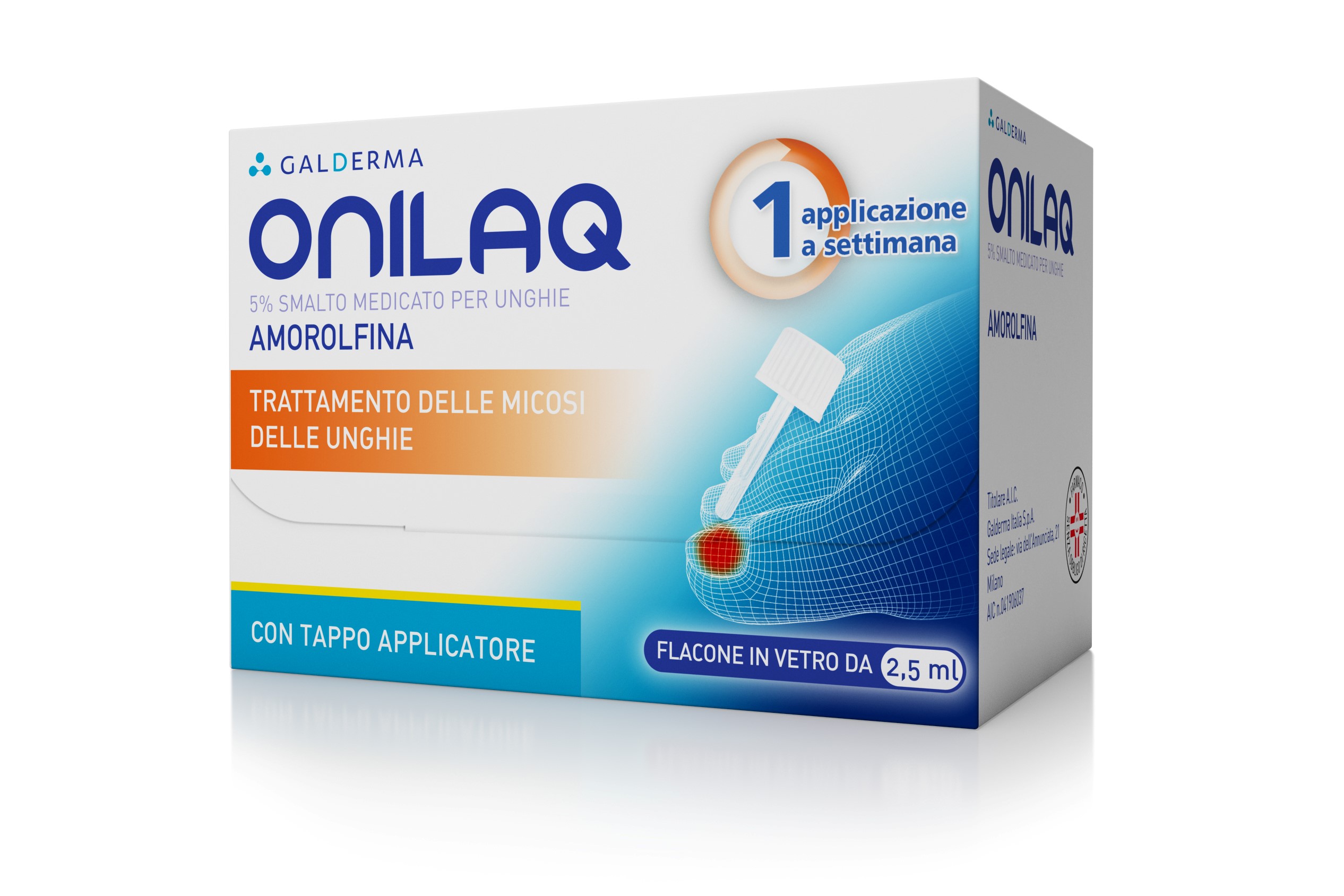 ONILAQ*SMALTO UNGHIE 2,5ML+TAP - Metafarm