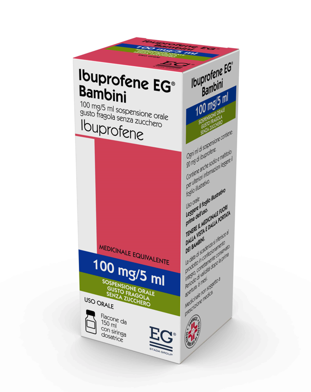 IBUPROFENE EG*BB 150ML FRAGOLA - Metafarm