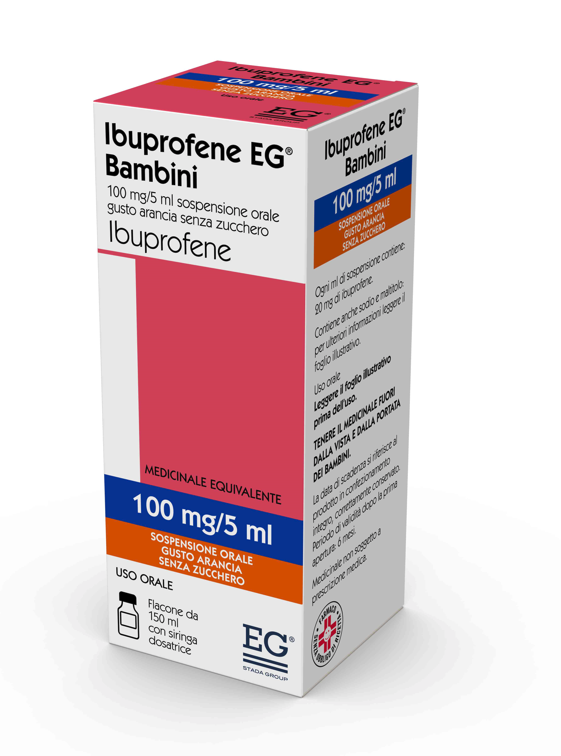 IBUPROFENE EG*BB 150ML ARANCIA - Metafarm