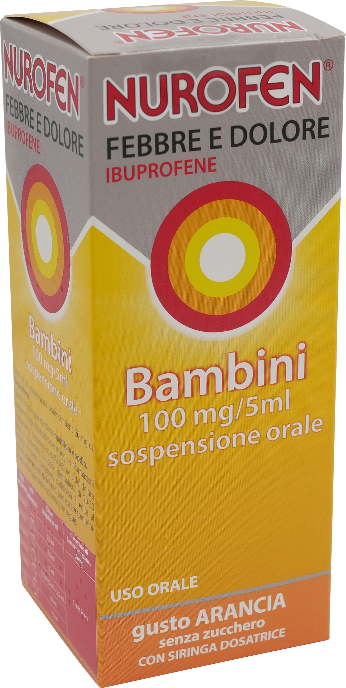 NUROFEN FEBBRE D*BB100MG/5ML A - Metafarm