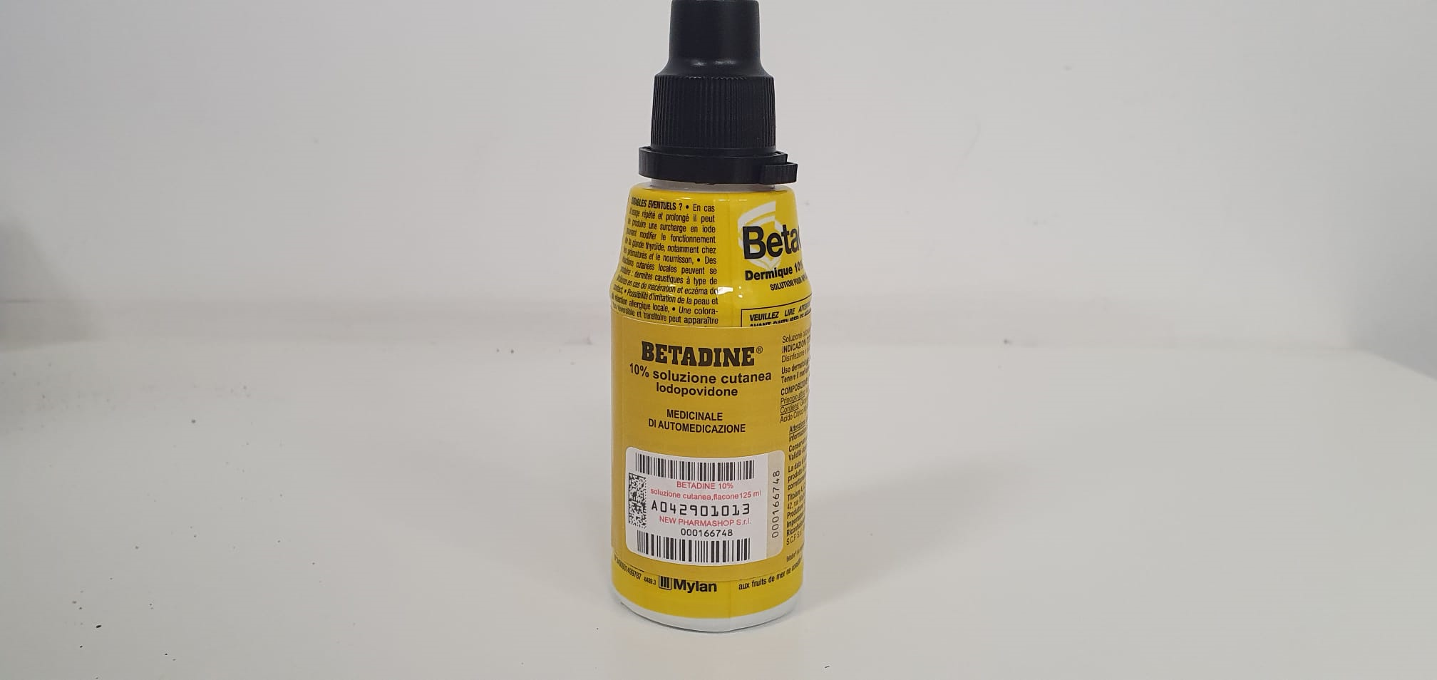 BETADINE*SOLUZ CUT 125ML 10% - Metafarm