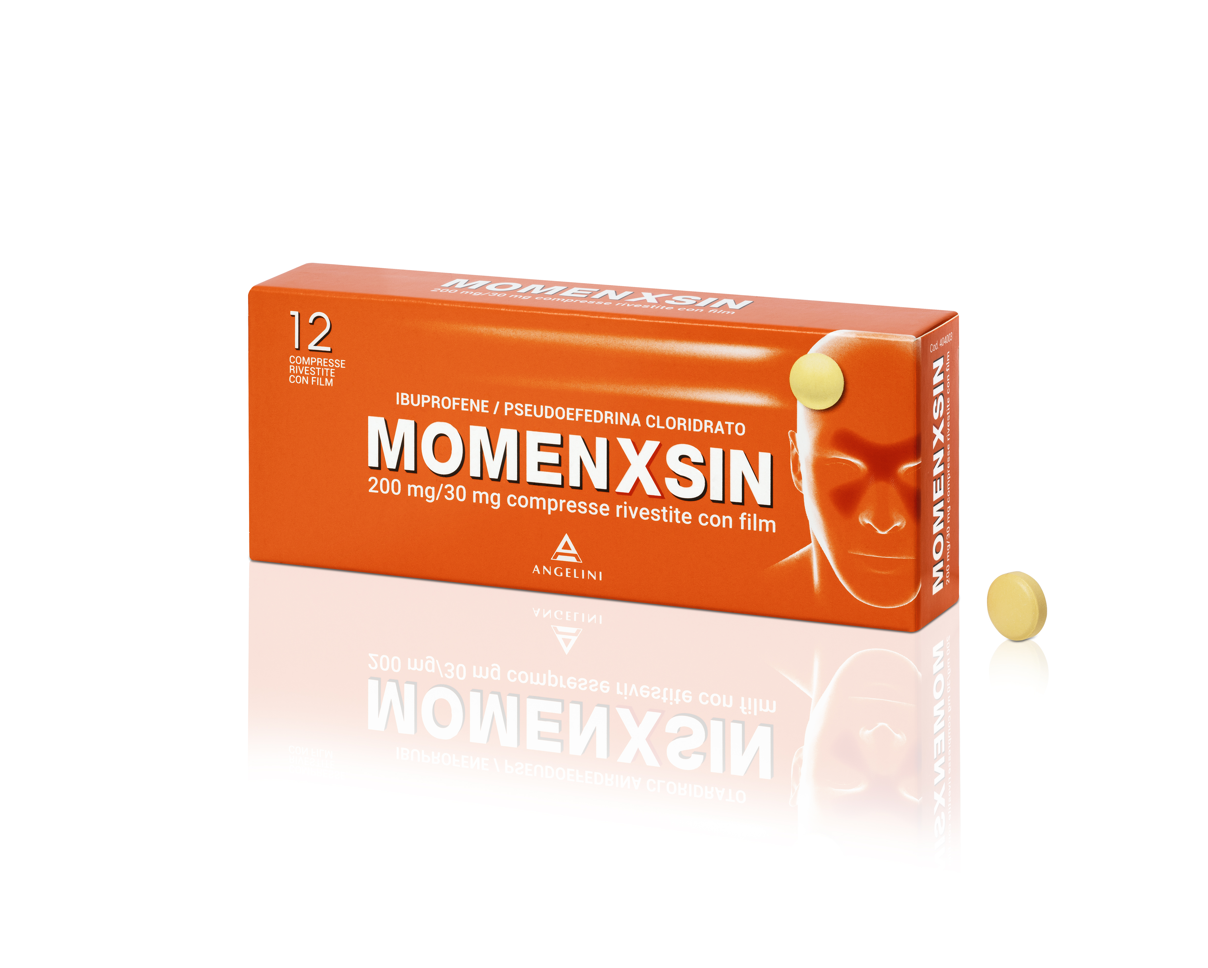 MOMENXSIN*12CPR 200MG+30MG - Metafarm