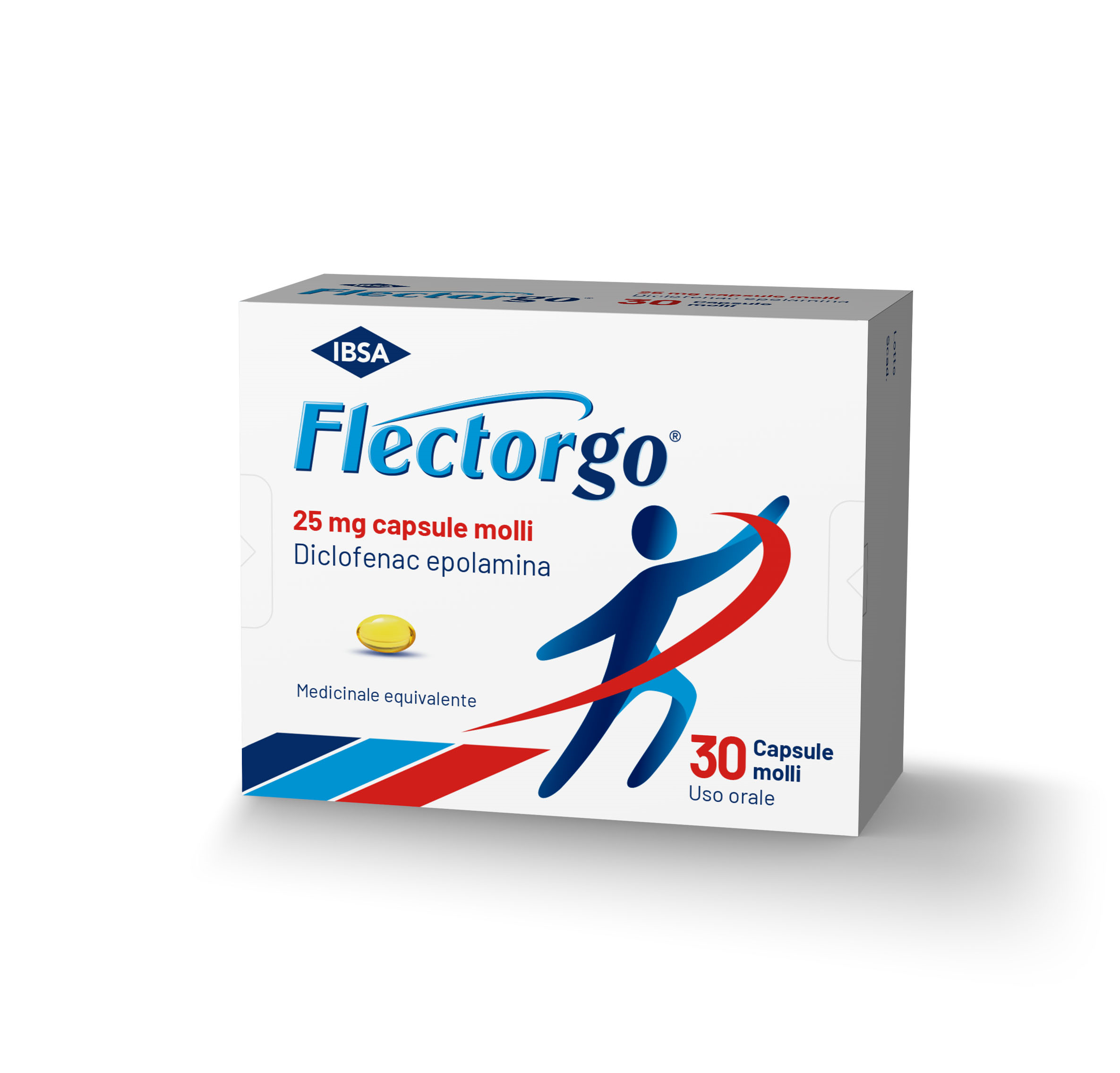 FLECTORGO*30CPS MOLLI 25MG - Metafarm