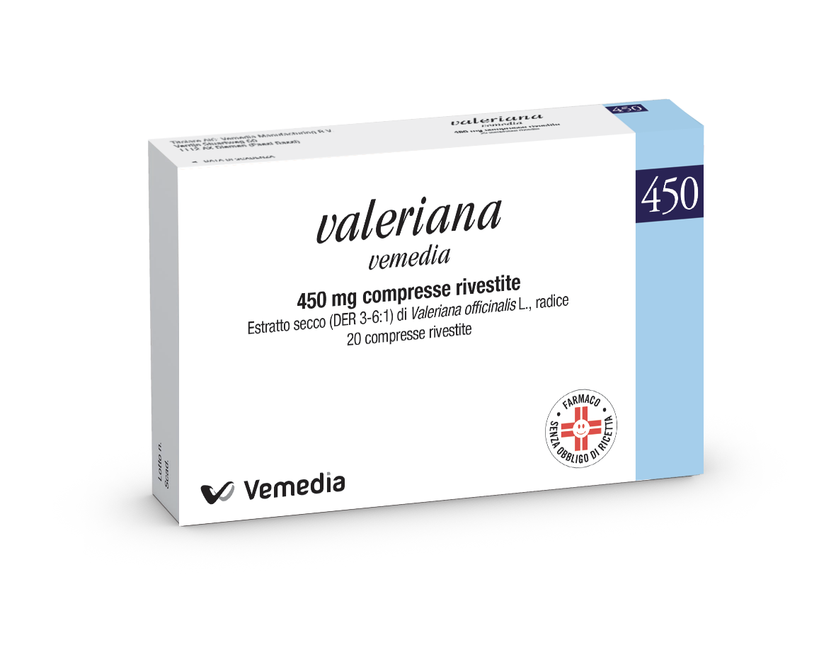 VALERIANA VEMEDIA*20CPR RIV450 - Metafarm