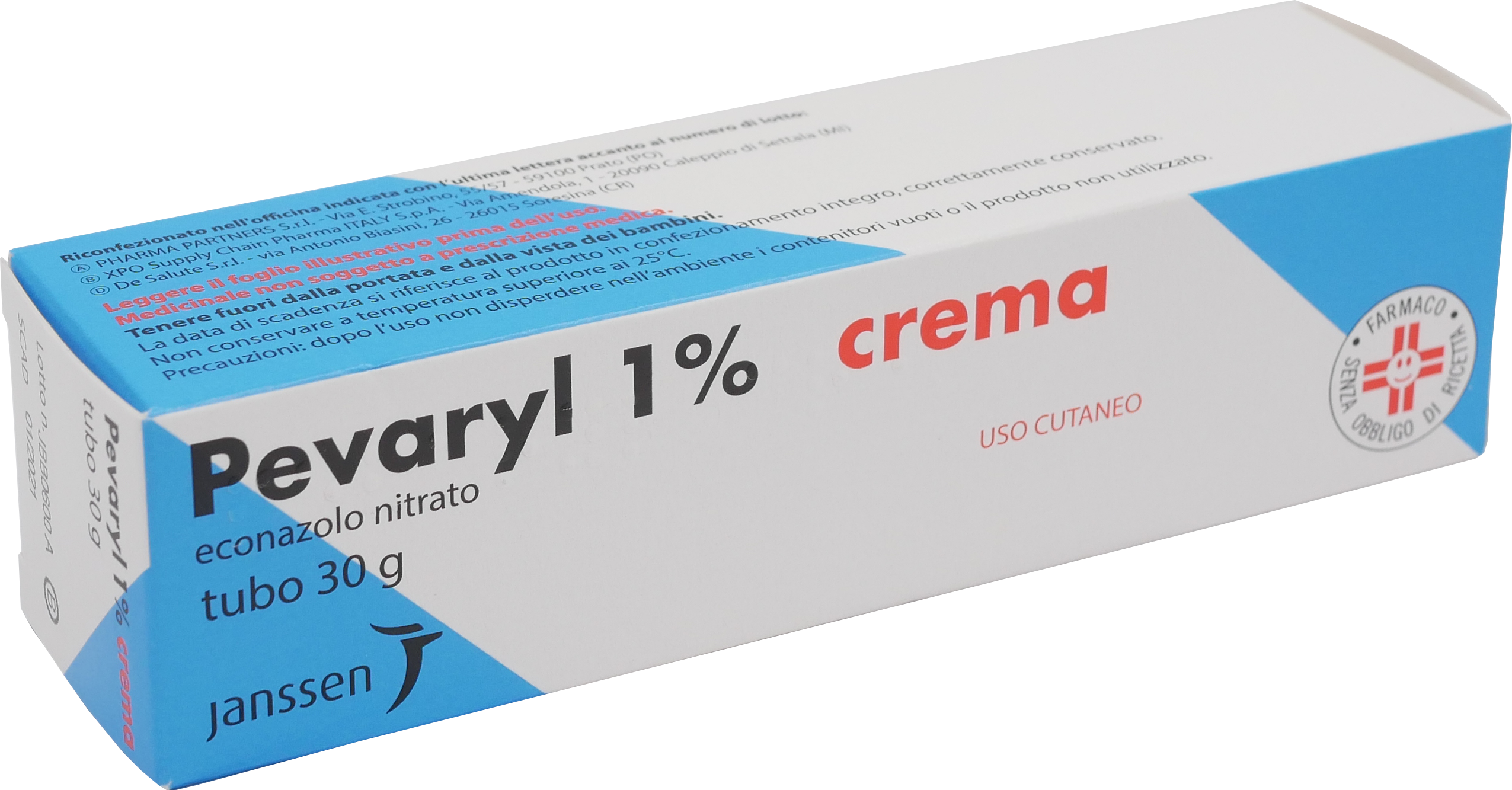 PEVARYL*CREMA 30G 1% - Metafarm