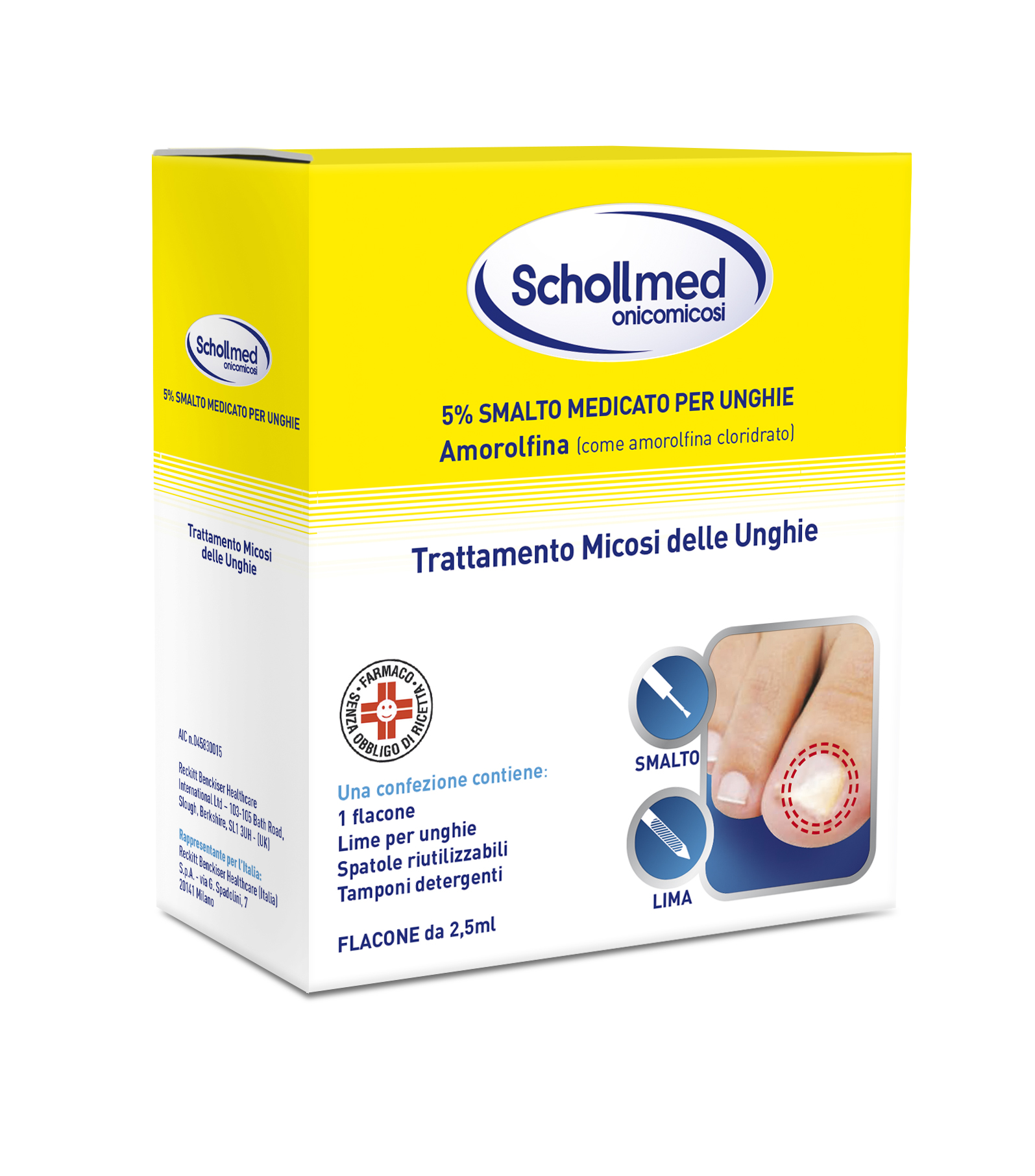 SCHOLLMED ONICOMICOSI*2,5ML 5% - Metafarm