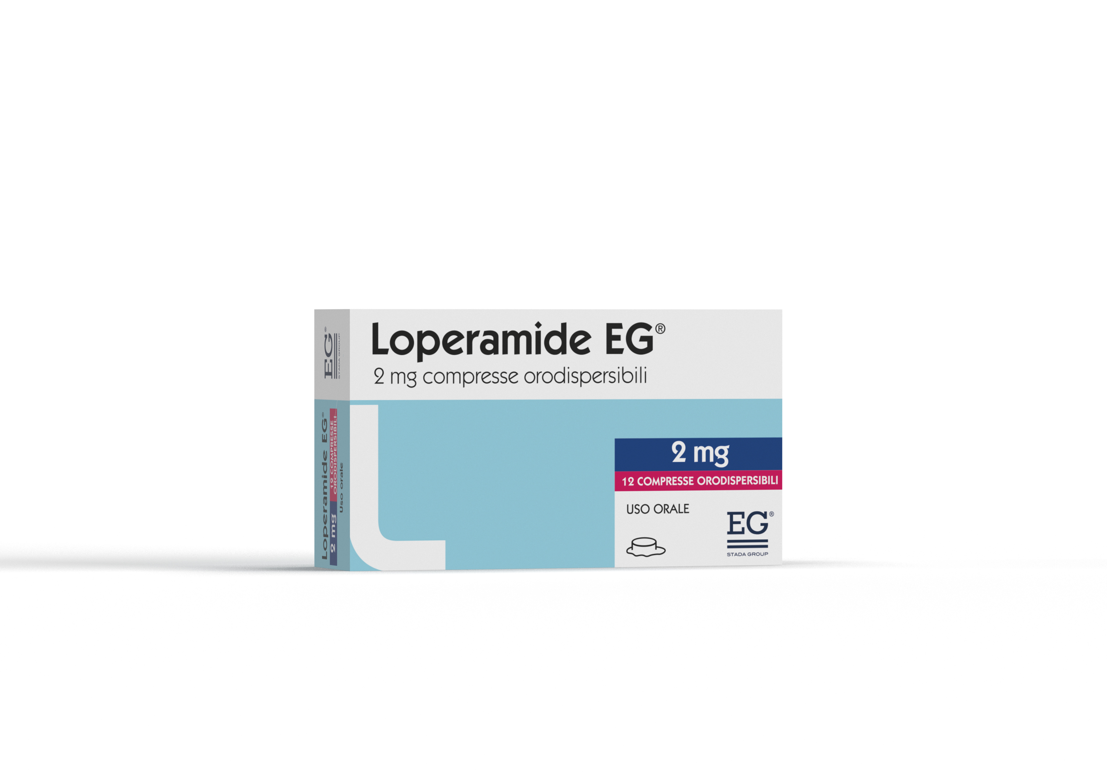 LOPERAMIDE EG*12CPR OROD 2MG - Metafarm