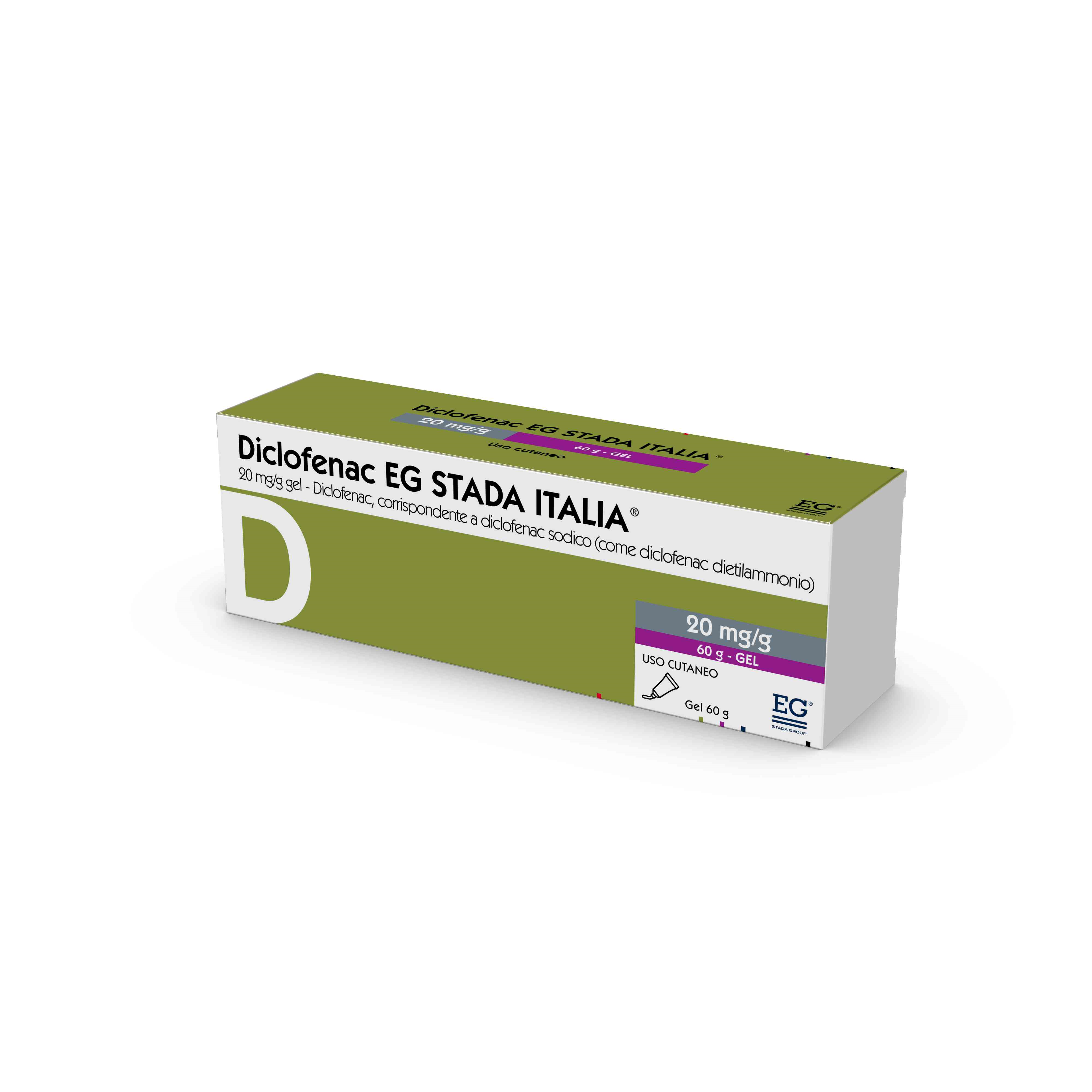 DICLOFENAC EG*GEL 60G 20MG/G - Metafarm