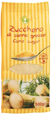 ZUCCHERO DI CANNA GREZZO 500 G - Metafarm