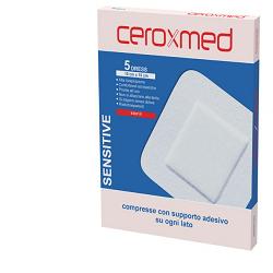 GARZA CEROXMED DRESS SENSITIVE 10X15 CM 5 PEZZI - Metafarm
