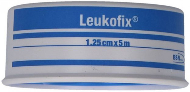 CEROTTO CHIRURGICO IN ROCCHETTO LEUKOFIX IPOALLERGENICO 1,25X500 CM - Metafarm