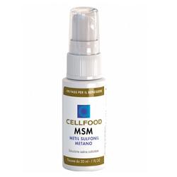 CELLFOOD MSM METIL SULFONIL METANO SOLUZIONE SALINA COLLOIDALE 30 ML - Metafarm