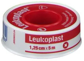 CEROTTO CHIRURGICO IN ROCCHETTO LEUKOPLAST PELLE 1,25X500 CM - Metafarm