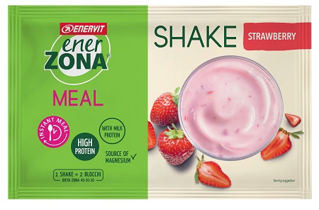 ENERZONA INSTANT MEAL FRAGOLA YOGHURT 1 BUSTA DA 50 GRAMMI - Metafarm