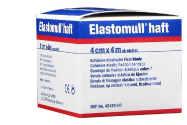 BENDA ELASTICA AUTOADESIVA ELASTOMULL HAFT COMPRESSIONE FORTE 4X400 CM - Metafarm