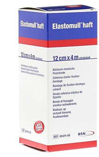BENDA ELASTICA AUTOADESIVA ELASTOMULL HAFT COMPRESSIONE FORTE 12X400 CM - Metafarm