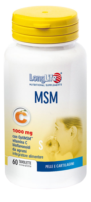 LONGLIFE MSM 1000 MG 60 TAVOLETTE - Metafarm