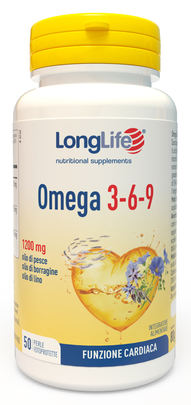 LONGLIFE OMEGA 3-6-9 50 PERLE FOTOPROTETTE - Metafarm