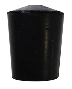 PUNTALE PER BASTONE PASSEGGIO 19MM REALIZZATO IN MATERIALE AD ALTO CONTENUTO DI GOMMA TALE GARANTIRE UN ELEVATO ATTRITO SU QUALSIASI SUPERFICIE 2 PEZZI - Metafarm