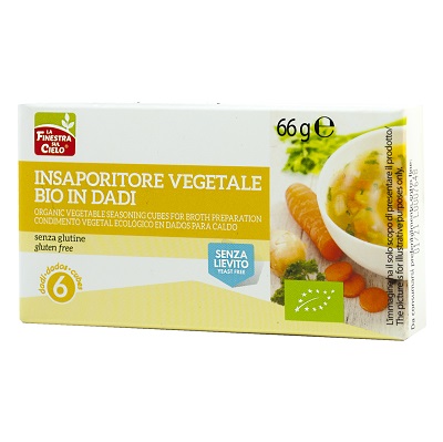 FSC BRODO VEGETALE SENZA LIEVITO 6 DADI BIO 66 G - Metafarm