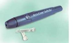 PENNA PUNGIDITO ACCU-CHEK SOFTCLIX + 25 LANCETTE SOFTCLIX + MANUALE DI UTILIZZO - Metafarm
