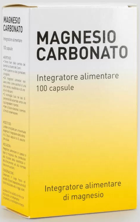 MAGNESIO CARBONATO 100 CAPSULE - Metafarm