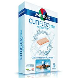 CEROTTO MASTER-AID CUTIFLEXMED STRIP TRASPARENTE IMPERMEABILE SUPPORTO IN POLIURETANO 4 FORMATI ASSORTITI 20 PEZZI - Metafarm