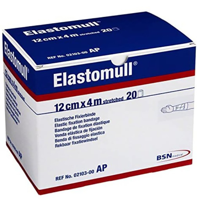 BENDA ELASTICA ELASTOMULL 12X400 CM - Metafarm