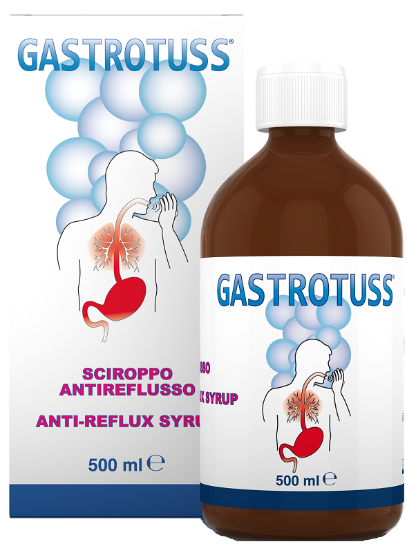 SCIROPPO ANTIREFLUSSO GASTROTUSS 500 ML - Metafarm