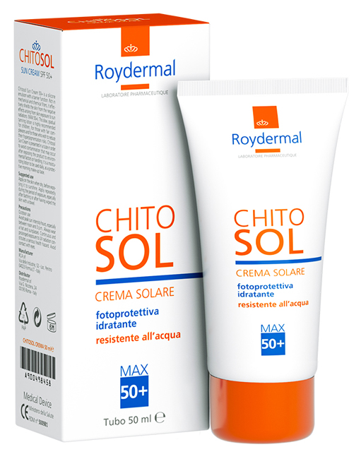 CHITOSOL CREMA SOLARE SPF50+ 50 ML - Metafarm