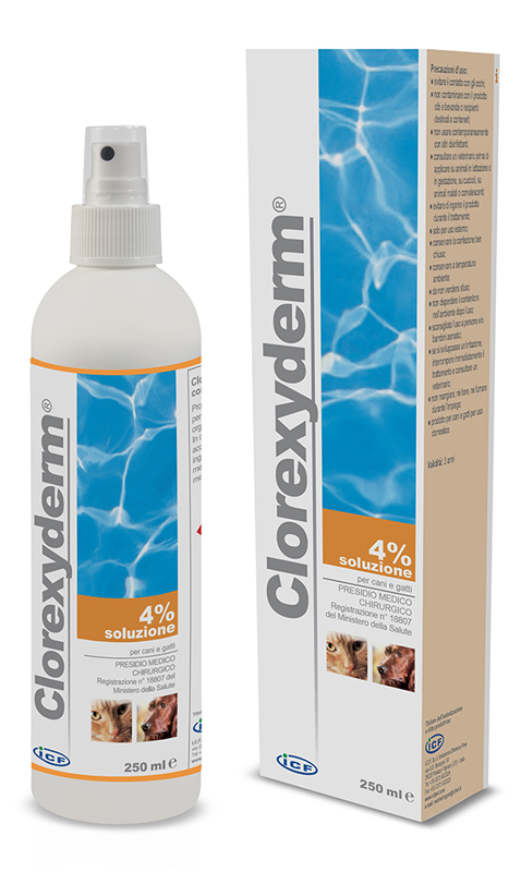 CLOREXYDERM SOLUZIONE 4% 250 ML - Metafarm