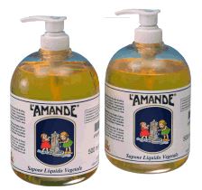 L'AMANDE MARSEILLE SAPOBNE LIQUIDO VEGETALE OLII ESSENZIALI 500 ML - Metafarm