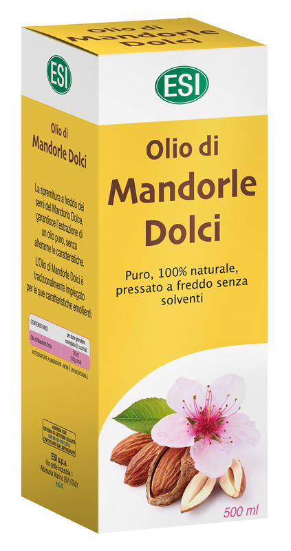 ESI OLIO MANDORLE DOLCI 500 ML - Metafarm
