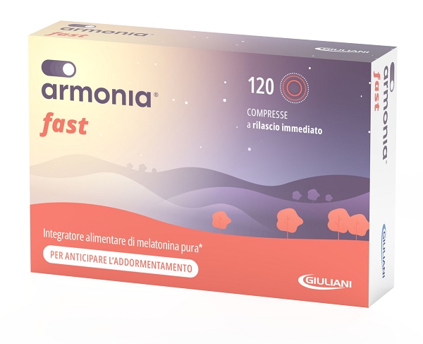 ARMONIA FAST 1 MG MELATONINA 120 COMPRESSE - Metafarm