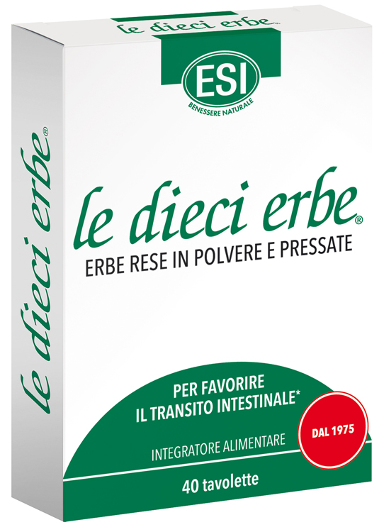 ESI LE DIECI ERBE 40 TAVOLETTE - Metafarm