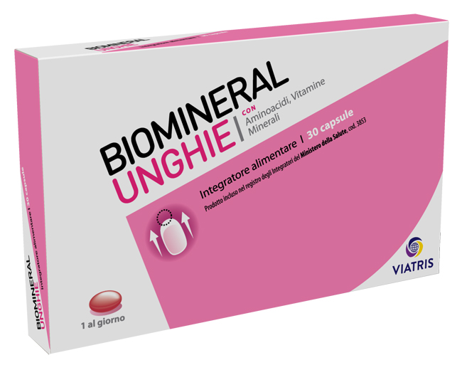 BIOMINERAL UNGHIE 30 CAPSULE - Metafarm