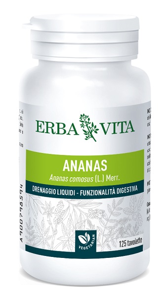 ANANAS 125 TAVOLETTE 400 MG - Metafarm