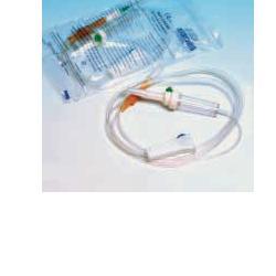 SET STERILE PER INFUSIONE IN MATERIALE ANALLERGICO CON PARA, AGO VENA E ROLLER. CONFEZIONE SINGOLA - Metafarm