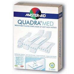 CEROTTO MASTER-AID QUADRA DERMOATTIVO FORMATI ASSORTITI 20 PEZZI - Metafarm