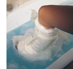 ACQUASTOP AVANBRACCIO COPERTURA RIUTILIZZABILE PER LA PROTEZIONE, DURANTE LA DOCCIA O IL BAGNO, DEGLI ARTI CON GESSI E BENDAGGI - Metafarm