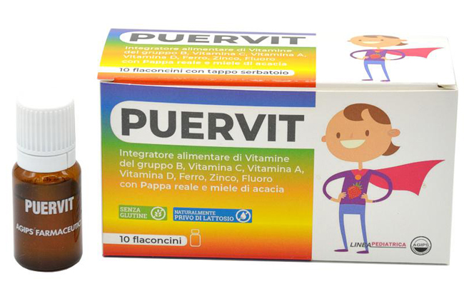 PUERVIT 10 FLACONCINI 10 ML - Metafarm