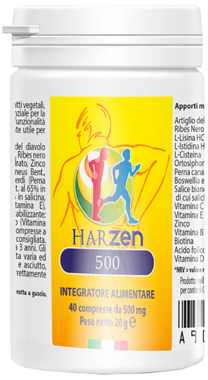 HARZEN 500 40 COMPRESSE - Metafarm