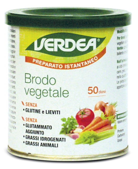 VERDEA PREPARATO ISTANTANEO BRODO VEGETALE 200 G - Metafarm