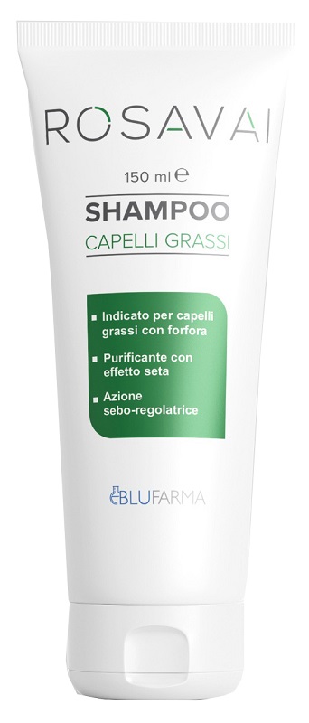 ROSAVAI SHAMPOO CAPELLI ANTISEBO FORFORA 150 ML - Metafarm