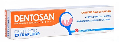 DENTOSAN EXTRAFLUOR DENTIFRICIO 75 ML - Metafarm
