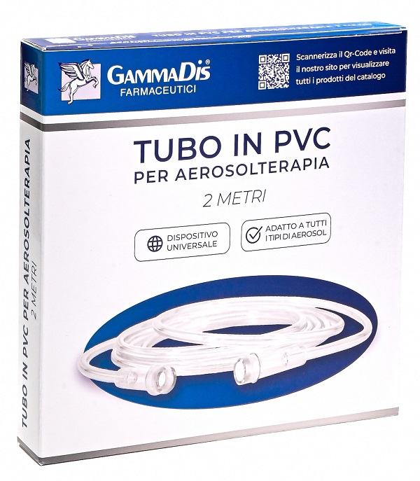 TUBO DI GOMMA RICAMBIO PER AEROSOL GAMMADIS - Metafarm